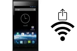 Générer un QR code avec la clé Wifi sur un Medion Life E4502