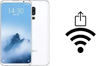 Générer un QR code avec la clé Wifi sur un Meizu 16 Plus