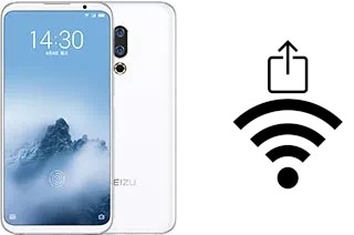 Générer un QR code avec la clé Wifi sur un Meizu 16