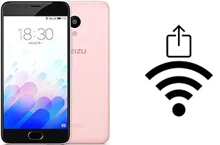 Générer un QR code avec la clé Wifi sur un Meizu M3