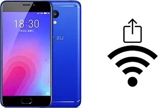 Générer un QR code avec la clé Wifi sur un Meizu M6