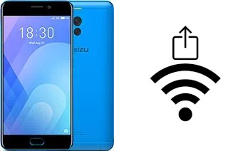 Générer un QR code avec la clé Wifi sur un Meizu M6 Note