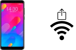 Générer un QR code avec la clé Wifi sur un Meizu M8