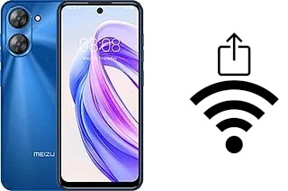 Générer un QR code avec la clé Wifi sur un Meizu mblu 21