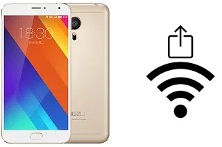 Générer un QR code avec la clé Wifi sur un Meizu MX5e