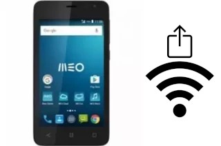 Générer un QR code avec la clé Wifi sur un Meo Smart A25