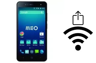 Générer un QR code avec la clé Wifi sur un Meo Smart A80