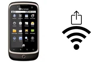 Générer un QR code avec la clé Wifi sur un Micromax A70