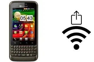 Générer un QR code avec la clé Wifi sur un Micromax A78