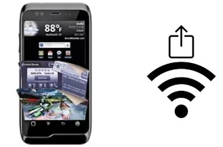Générer un QR code avec la clé Wifi sur un Micromax A85