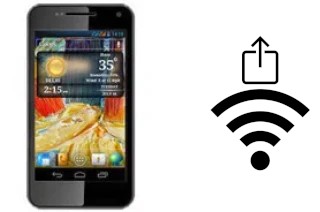 Générer un QR code avec la clé Wifi sur un Micromax A90