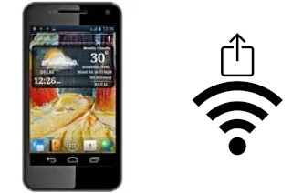 Générer un QR code avec la clé Wifi sur un Micromax A90s