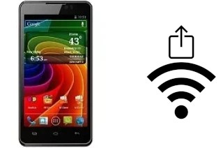 Générer un QR code avec la clé Wifi sur un Micromax Ninja A91