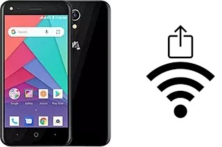 Générer un QR code avec la clé Wifi sur un Micromax Bharat Go