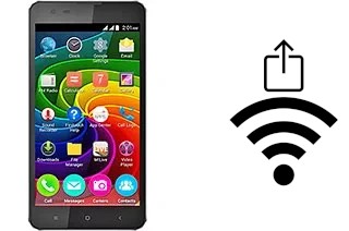Générer un QR code avec la clé Wifi sur un Micromax Bolt Q331