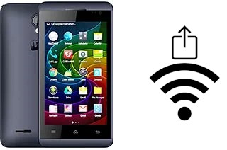 Générer un QR code avec la clé Wifi sur un Micromax Bolt S302
