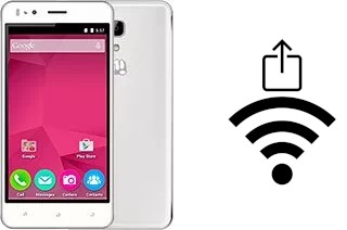 Générer un QR code avec la clé Wifi sur un Micromax Bolt Selfie Q424