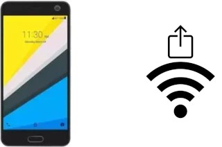 Générer un QR code avec la clé Wifi sur un Micromax Dual 4