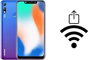 Générer un QR code avec la clé Wifi sur un Micromax Infinity N12