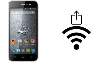 Générer un QR code avec la clé Wifi sur un Micromax Canvas Pep Q371