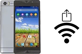 Générer un QR code avec la clé Wifi sur un Micromax Canvas Fire 4G Plus Q412