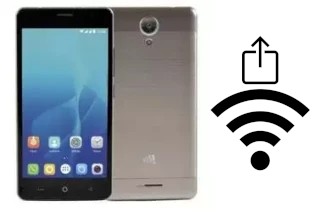 Générer un QR code avec la clé Wifi sur un Micromax Q4151