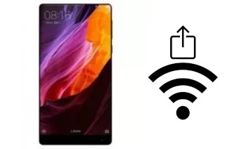 Générer un QR code avec la clé Wifi sur un Mione Mix 1