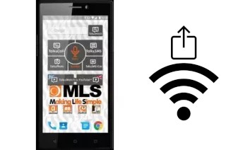 Générer un QR code avec la clé Wifi sur un MLS IQ1502A