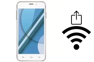 Générer un QR code avec la clé Wifi sur un Mobell Nova F2