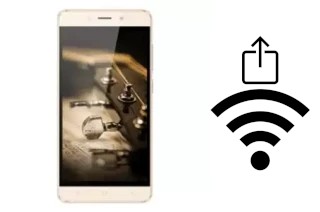Générer un QR code avec la clé Wifi sur un Mobell Nova F3
