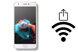 Générer un QR code avec la clé Wifi sur un Mobell Nova I7