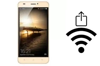 Générer un QR code avec la clé Wifi sur un Mobell Nova S2