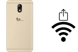 Générer un QR code avec la clé Wifi sur un Mobicel astro