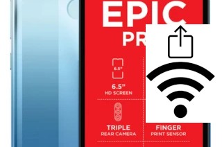 Générer un QR code avec la clé Wifi sur un Mobicel Epic Pro