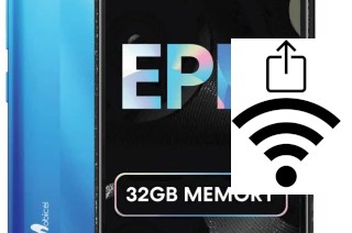 Générer un QR code avec la clé Wifi sur un Mobicel Epic