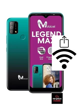 Générer un QR code avec la clé Wifi sur un Mobicel Legend Max
