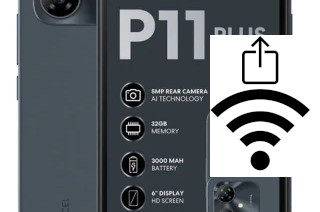Générer un QR code avec la clé Wifi sur un Mobicel P11 Plus