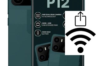 Générer un QR code avec la clé Wifi sur un Mobicel P12