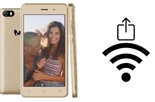 Générer un QR code avec la clé Wifi sur un Mobicel Switch Go