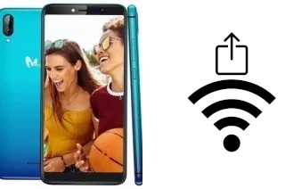 Générer un QR code avec la clé Wifi sur un Mobicel X1