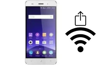Générer un QR code avec la clé Wifi sur un Mobistel Cynus F7