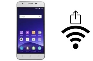 Générer un QR code avec la clé Wifi sur un Mobistel Cynus F9 4G