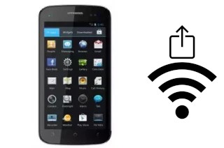 Générer un QR code avec la clé Wifi sur un Mobistel Cynus T2