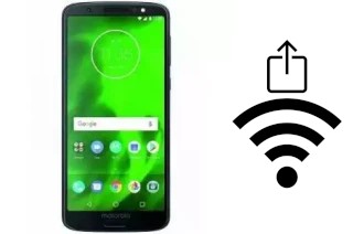 Générer un QR code avec la clé Wifi sur un Moto G6 64GB