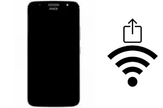 Générer un QR code avec la clé Wifi sur un Moto G6