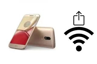 Générer un QR code avec la clé Wifi sur un Moto M 32GB