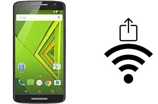 Générer un QR code avec la clé Wifi sur un Motorola Moto X Play Dual SIM