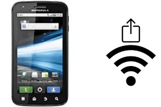 Générer un QR code avec la clé Wifi sur un Motorola ATRIX 4G