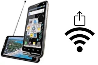 Générer un QR code avec la clé Wifi sur un Motorola ATRIX TV XT682