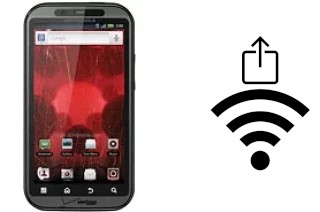 Générer un QR code avec la clé Wifi sur un Motorola DROID BIONIC XT865